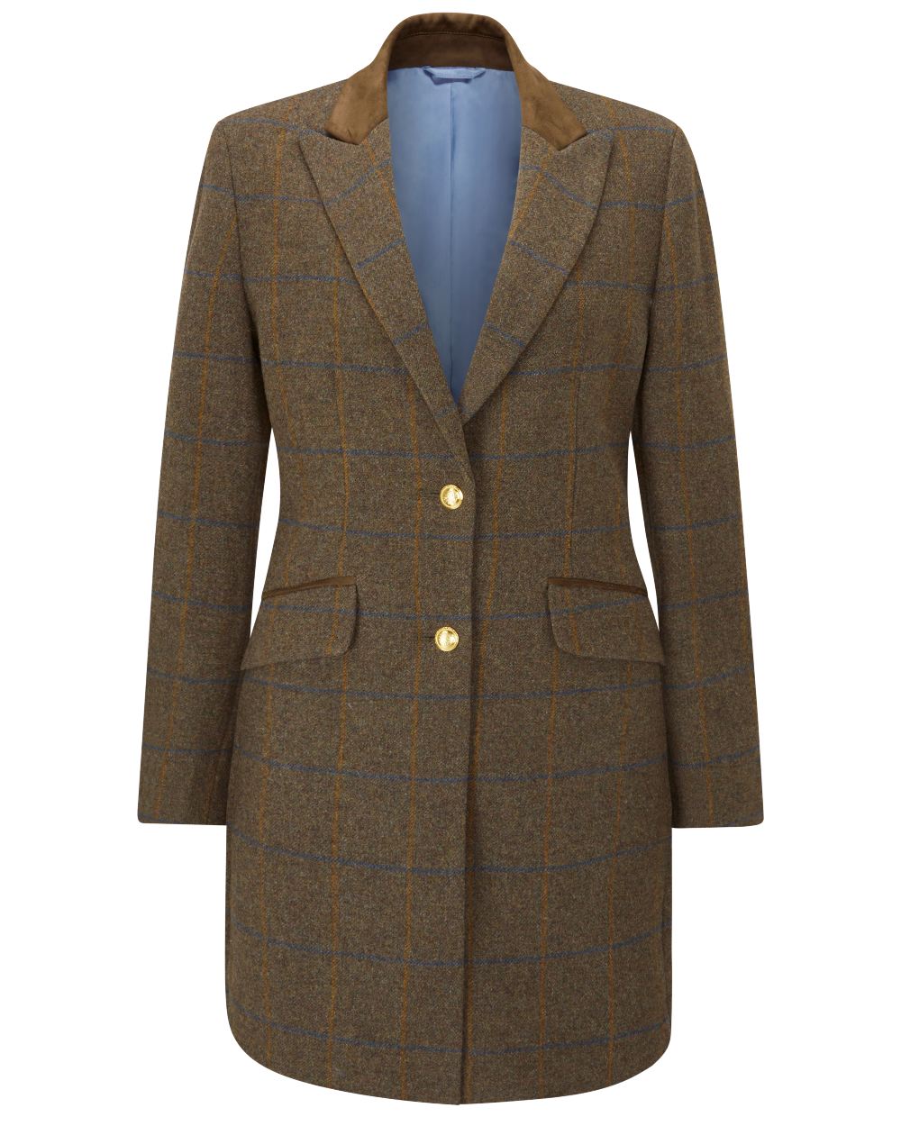 Alan Paine Surrey Mid-Thigh Tweed Coat – Hollands Country Clothing