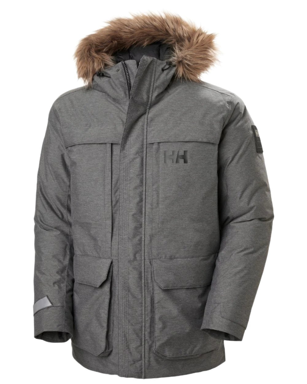 【NO ID.】Fraise High-Neck Zip Parka 2グレー Helly Hansen Mens Nordsjo Winter Parka – Hollands Country Clothing